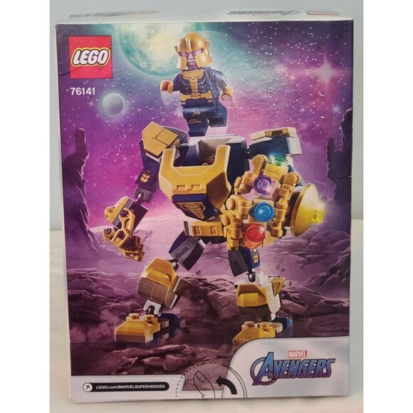 76141 THANOS MECH Legos Marvel Super Heroes AVENGERS Robot Retired NIB Mint - Picture 5 of 9